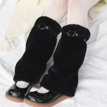 Autumn Winter Women's Leopard Leg Warmers