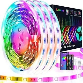 Ruban LED 15m L8star RGB SMD 5050 avec télécommande