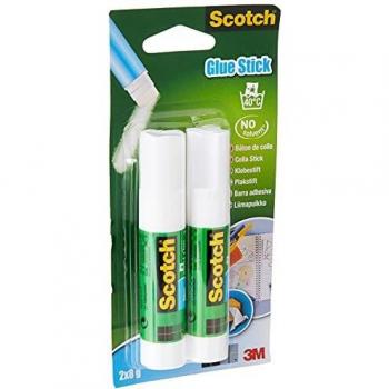 Colla Stick Permanente, senza Solventi, Scotch 2pz x 8gr
