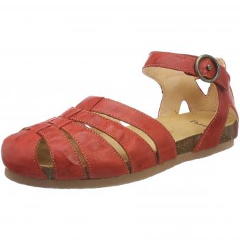 Think! Damen Sandalen Shik_282595, Chilli/Kombi 76, 40 EU