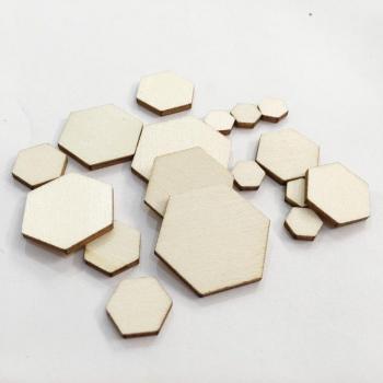 50/100 pcs copeaux de bois pour projets de bricolage et modélisme