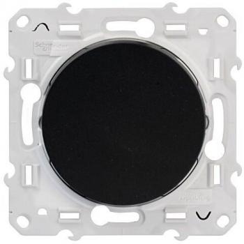 Interrupteur Odace anthracite, Schneider Electric