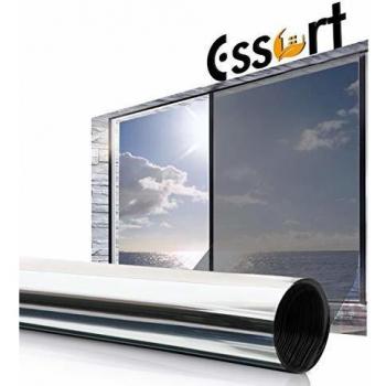 Pellicola Autoadesiva per Doccia Essort Argento 60 x 200 cm