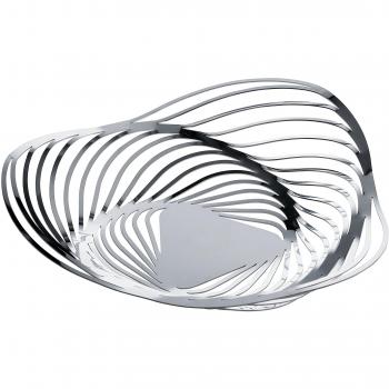 Alessi Stainless Steel Fruit Bowl 33 cm