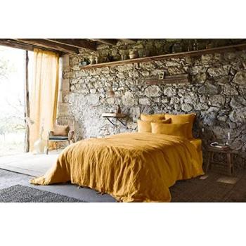 Housse de couette en lin lavé