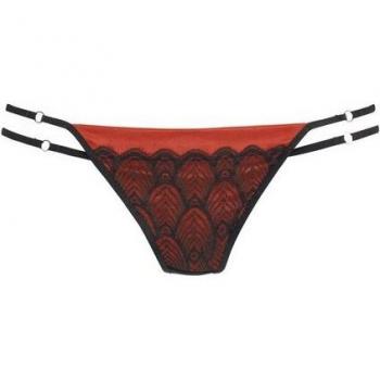 LASCANA String »Belinda«, Satin und Spitze vereint