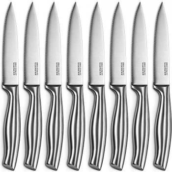 Kit de couteaux de table à steak – acier inoxydable haute teneur en carbone