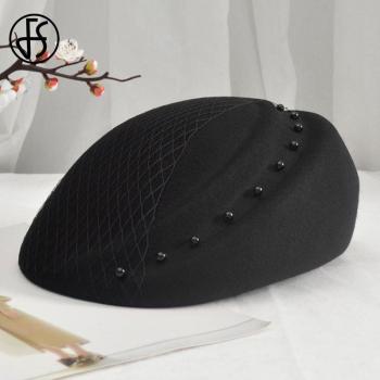 Vintage Wool Fedora Hat for Women