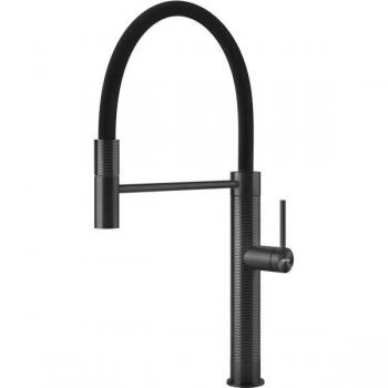 Grifo de cocina Smeg Mid6dkx Inox Dark con diseño semiprofesional