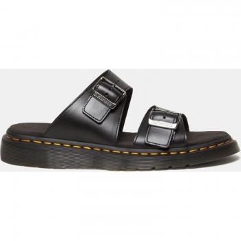Sandalia Unisex Josef de Dr. Martens, Cuero y Color Negro