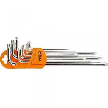 Juego de llaves Allen torx extralargas Neo Tools 09-526