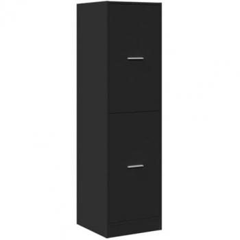 Armário Vertical Preto 40x41x144,5 cm