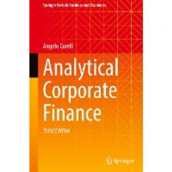 Analytical Corporate Finance