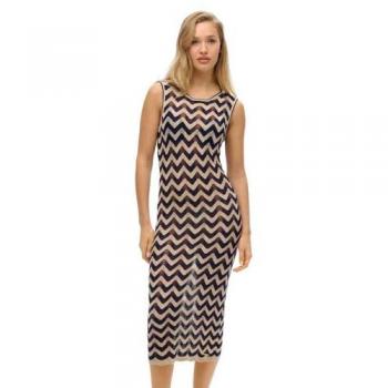 Vestito Zig Zag Navy L (Gold) – Superdry Femminile