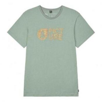 Picture Basement Cork Tee (Grüner Spray) für Herren