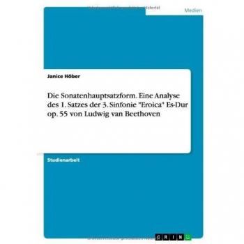 Die Sonatenhauptsatzform am analytischen Beispiel des 1. Satzes der 3. Sinfonie Eroica Es-Dur op. 55 von Ludwig van Beethoven
