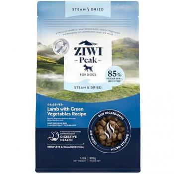 Pavo de cordero al vapor y seco, 800 g, marca Ziwi Peak
