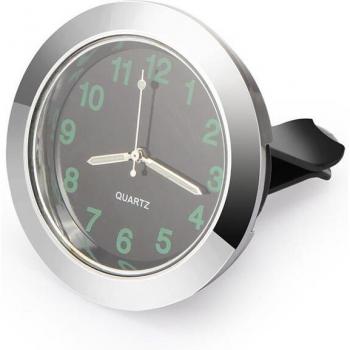 Clip-On Mini Car Gauge Clock