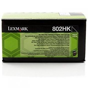 Cartucho de Tóner Lexmark 802HK 4000 Páginas 270 g