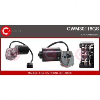 CASCO CWM30118GS Motor para limpiaparabrisas