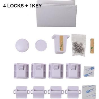 Verrou Invisible Bébé + Sécurité Magnetique