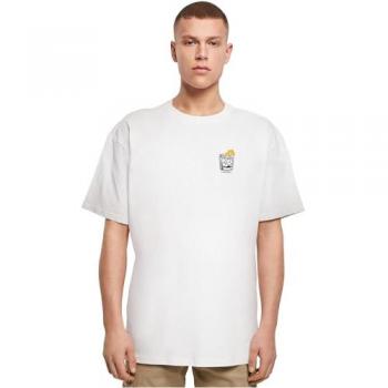 T-shirt Mister Tee L'aperitivo Heavy Blanc L