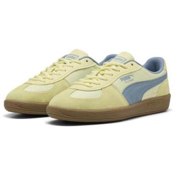 Puma Palermo Pop Sneakers 46 Giallo e Blu Accenti Marroni