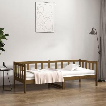 90x190cm Honey Brown Pine Day Bed without Mattress
