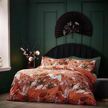 Wylder Tropics Kushiro Tropical Cotton Rich Duvet Cover Set