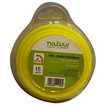 Cuerda de Nylon Desbrozadora 2,4 mm 15 m
