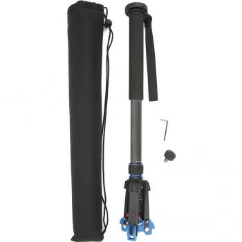 C-222+M-1 Carbon Fiber Monopod Tripod for Outdoor Use