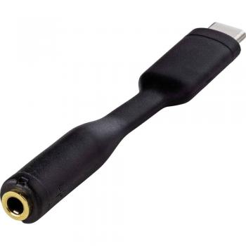 Adapteur Audio Renkforce USB‑C® mâle 8 cm vers jack 3,5 mm – or