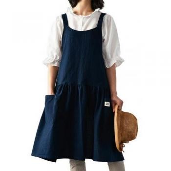 Delantal Cocina Japón con Bolsillos