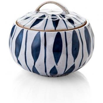 Household Ceramic Stew Pot with Lid