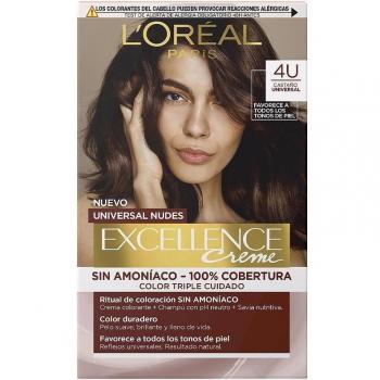 L'Oréal Paris Excellence Creme Universal Nudes Tinte Nº 4U-Brown 1 Un