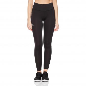 Mallas Salomon Agile Long Tight para mujer, color negro