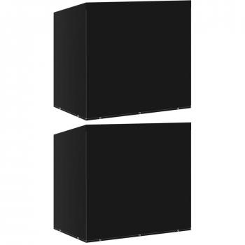 VidaXL Funda banco balancín 2 uds 10 ojales cremalleras 255x145x170 cm