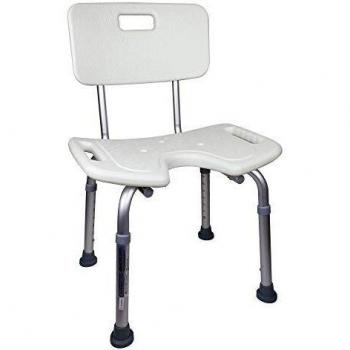 Chaise de bain avec hauteur ajustable