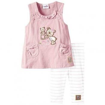 Conjunto Julius Hüpeden Play with Me Latzrock y Leggins Rosa