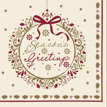 Festive Seasons Napkin Set – 3‑Ply Christmas Theme (100 × 40 cm)