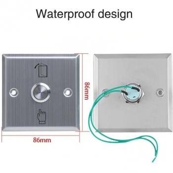 Botón Inox Resistente Aqua
