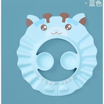 Bonnet de bain ajustable pour bébé, 1 pièce, doux, EVA, protection pour laver les cheveux