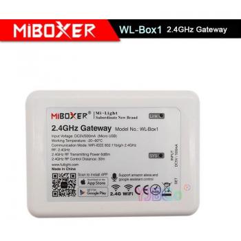 Contrôleur Wi‑Fi Miboxer 12‑24 V – Bande lumineuse RGB + CCT avec minuterie