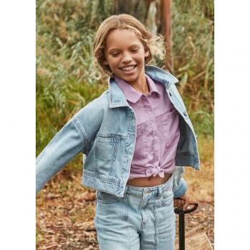 Mayoral Jeansjacke 6405 in Blau – Regulerer Schnitt