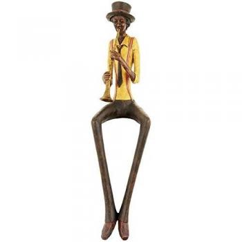 Jazz Band Trumpeter Sculpture