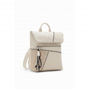 Desigual Beige Chic Backpack
