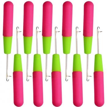 Agujas de Plástico para Tejer Trenzas de Cabello