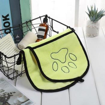 Fournitures de nettoyage pour chiens avec serviette à poche