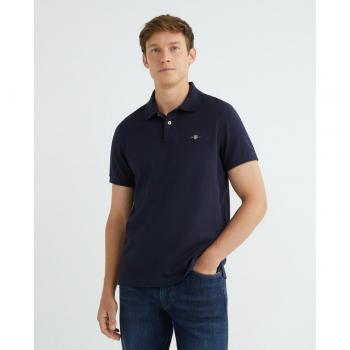 Polo Gant REG SHIELD SS PIQUE POLO Marine EU S homme
