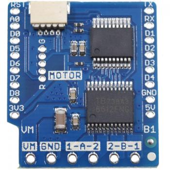 Protector Motor D1 Mini v2.0.0 con Controlador TB6612FNG